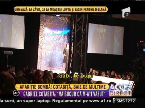 Gabriel Cotabiţă, surprins la un eveniment monden