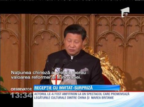 Jackie Chan, invitat surpriză la o recepţie în onoarea preşedintelui chinez