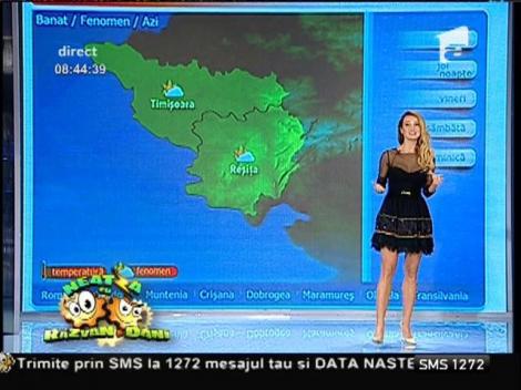 Cerul este brăzdat de nori! Prognoza meteo cu Flavia Mihăşan