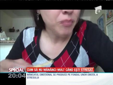 SPECIAL! Cum să nu măn&acirc;nci mult c&acirc;nd ești stresat!