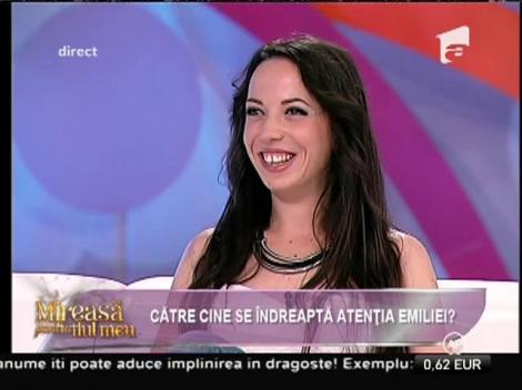 Emilia a pus ochii pe un cameraman de la ”Mireasă pentru fiul meu”!