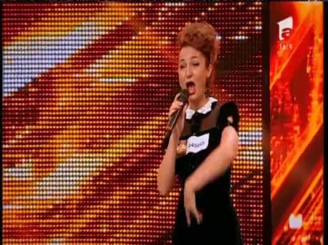 Edith Piaf - Padam Padam. Vezi interpretarea Danei Marchitan, la X Factor!