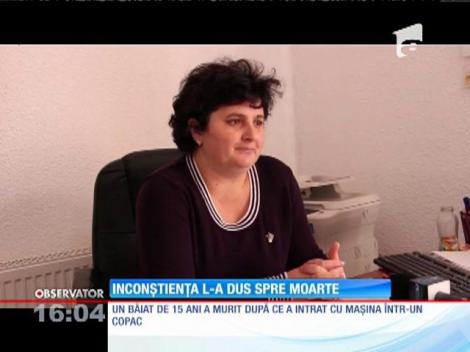 Un băiat de 15 ani din judeţul Buzău şi-a găsit sfârşitul la volan