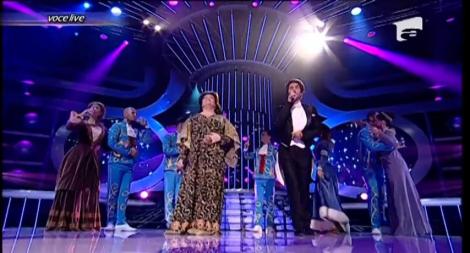 Viorica și Margherita din Clejani se transformă în Montserrat Caballe & Jose Carreras - "Brindisi"