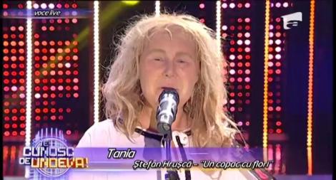 Tania Popa se transformă în Ștefan Hrușcă - "Un copac cu flori"
