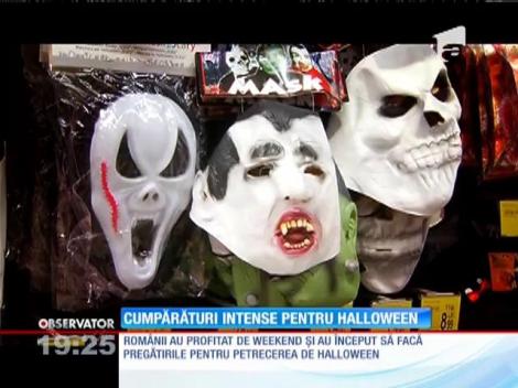 Românii fac cumpărături intense pentru Halloween