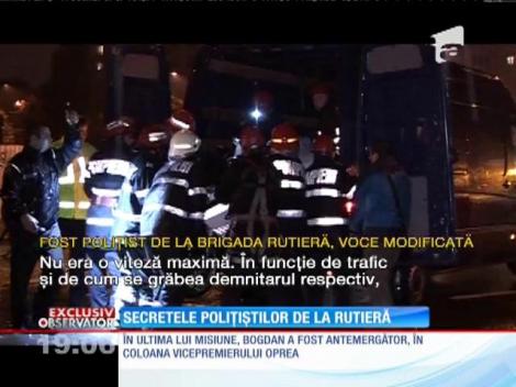 Polițistii de la brigada rutieră își repar motocicletele pe banii lor