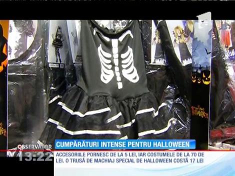 Cumpărături intense pentru Halloween