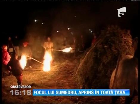 Focul lui Sumedru, tradiţie în ajun de Sfântul Dumitru
