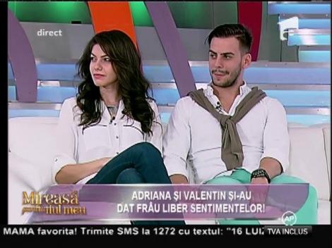 Adriana şi Valentin formează un cuplu!