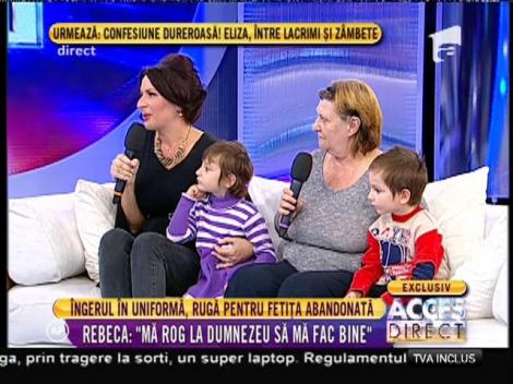 Drama fetiţei abandonată de părinţi