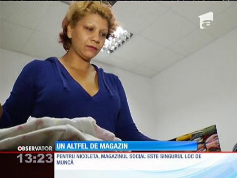 Un altfel de magazin! Locul în care persoanele nevoiaşe muncesc pentru produsele de care au nevoie