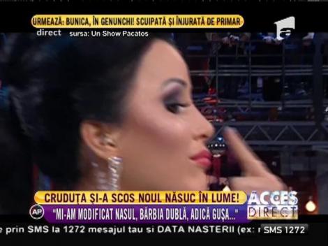 Daniela Crudu, apariție de infarct! Cum arată Burlăcița după ce și-a operat nasul