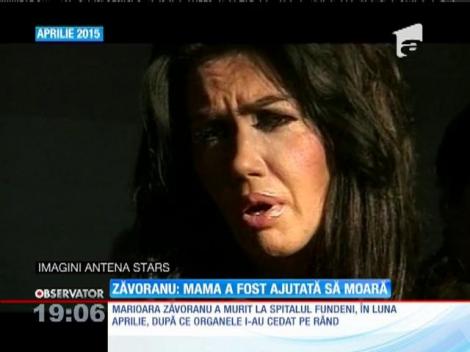 Oana Zăvoranu a pornit un scandal imens. Spune că are proble clare care arată că mama ei a fost ucisă