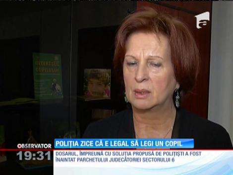 Un copil cu dizabilităţi a fost legat de clanţa uşii la un centru de îngrijire, dar poliţiştii au decis că nu a fost un abuz