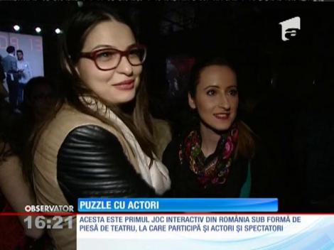 Puzzle cu actori