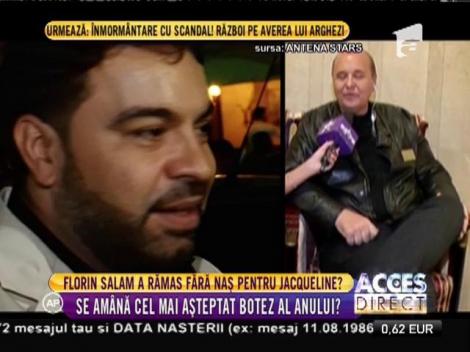 Florin Salam riscă să-şi amâne botezul