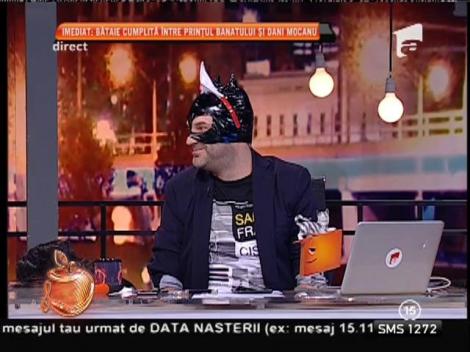 Dan Capatos s-a deghizat în catwoman!