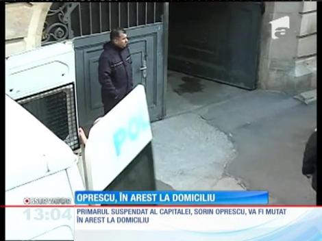 Sorin Oprescu, în arest la domiciliu