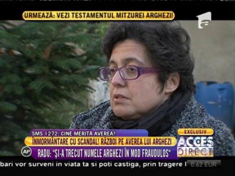 Scandal la înmormântarea Miţurei Arghezi!