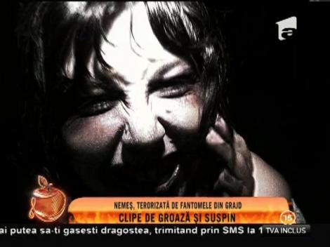Clipe de groază! Roxana Nemeș, terorizată de fantome!