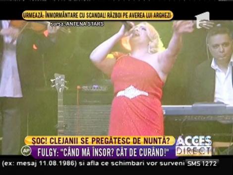 Viorica de la Clejani o să leşine! Fulgy vrea să se însoare!