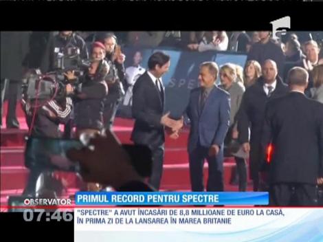 Cel mai recent film din seria Bond a avut încasări de 6,3 milioane de lire