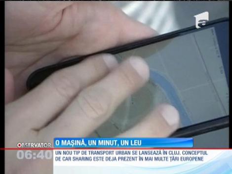 Car sharing, un nou tip de transport apărut în Cluj-Napoca