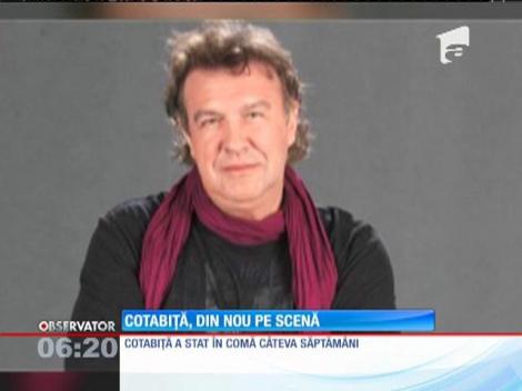 Gabriel Cotabiţă a urcat din nou pe scenă