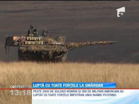 Soldaţii români şi cei americani au luptat împotriva unui inamic puternic