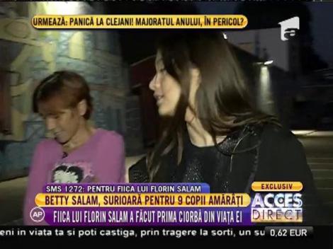 Betty Salam a făcut prima ciorbă din viaţa ei