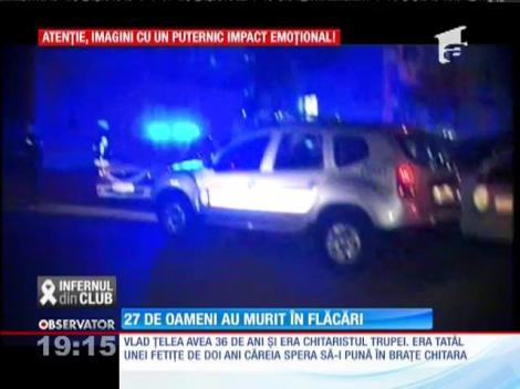 Incendiu în club Colectiv.  24 de tineri indentificaţi