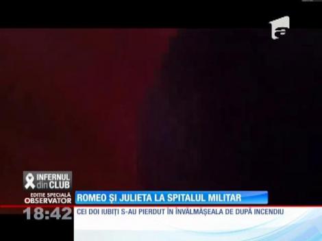 Doctorii le spun Romeo şi Julieta. Doi tineri care au reuşit să scape cu viaţă din club Colectiv