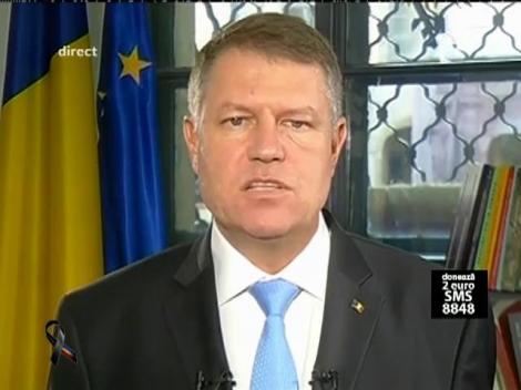 Teledon români împreună. Klaus Iohannis, mesaj pentru popor: ”Să arătăm că ne pasă și că suntem uniți, așa cum au arătat-o sute de asistente!”
