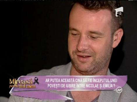 Nicolae şi Emilia s-au ales reciproc să meargă la cină!