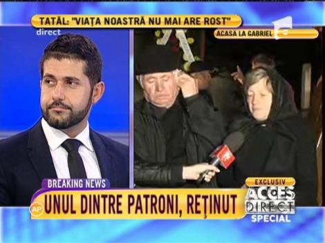 Tatăl unuia dintre tinerii decedați în clubul Colectiv: ”Viața noastră nu mai are rost”