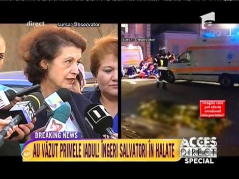 Asistente medicale care au intervenit la clubul Colectiv: ”Haniele de pe noi miroseau a fum, iar mâinile erau pline de piele arsă umană!”