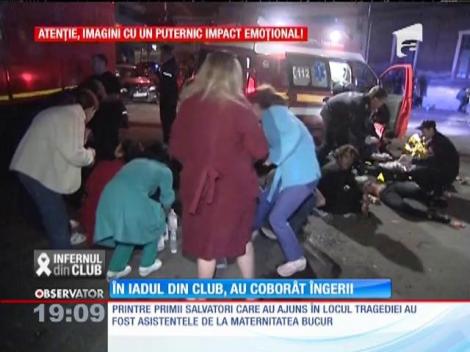Asistentele medicale de la Maternitatea Bucur, îngerii din iadul de la clubul Colectiv