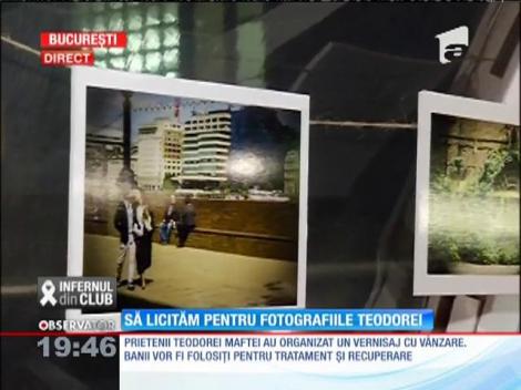 Tragedia din clubul Colectiv | Vernisaj cu vânzare pentru Teodorei Maftei