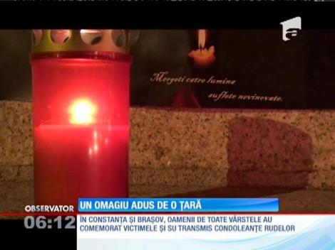 În întreaga ţară lumânările au ars toată noaptea