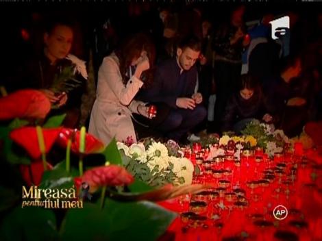 Adriana şi Valentin, omagiu adus victimelor tragediei din clubul Colectiv