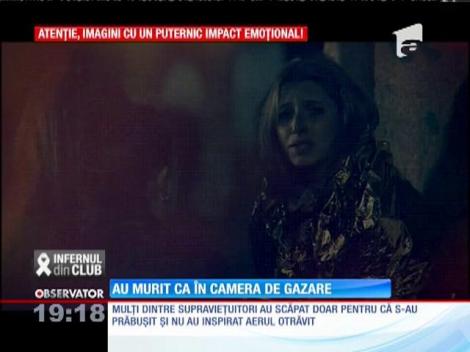 Tinerii decedați în clubul Colectiv au murit ca în camera de gazare!