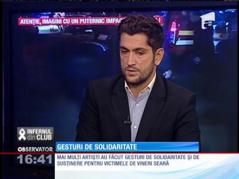 Cezar Ouatu va dona banii strânși la concertul din 24 noiembrie