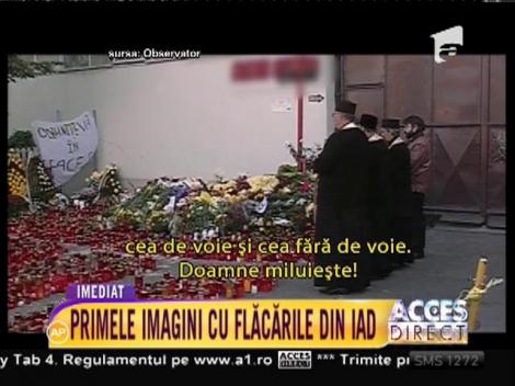 După 4 zile, slujbă în memoria victimelor din clubul Colectiv