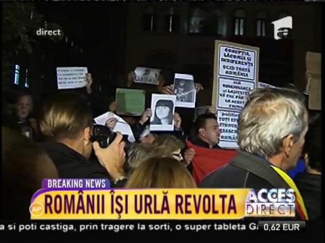 Miting Piața Universității. Matifestanții cer demisia primarului Piedone