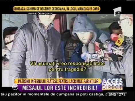 Patronii clubului Colectiv, cercetaţi pentru ucidere şi vătămare din culpă. Mesajul lor este incredibil!