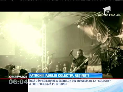 Patronii clubului Colectiv, arestaţi pentru 24 de ore