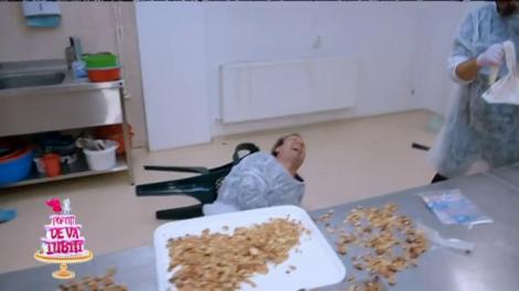 Dan Helciug a rupt un scaun în cofetărie!