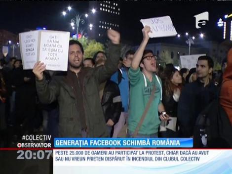 Generaţia Facebook schimbă România