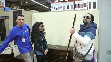 Vedetele și nea Mărin s-au distrat la cumpărături